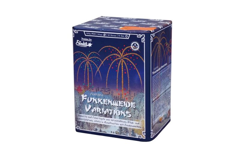Jetzt Funkenweide Variations 20-Schuss-Feuerwerk-Batterie ab 33.99€ bestellen