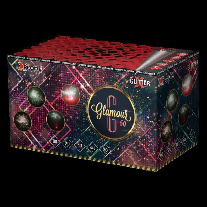 Jetzt Glamour 60-Schuss-Feuerwerk-Batterie ab 32.29€ bestellen