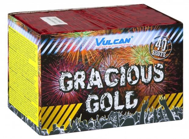Jetzt Gracious Gold 40-Schuss-Feuerwerk-Batterie ab 33.14€ bestellen