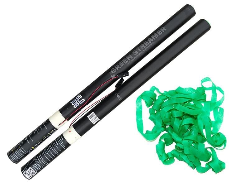 Jetzt Green Streamer 80cm elektrisch (Black Label) Papierstreamer grün ab 1.91€ bestellen