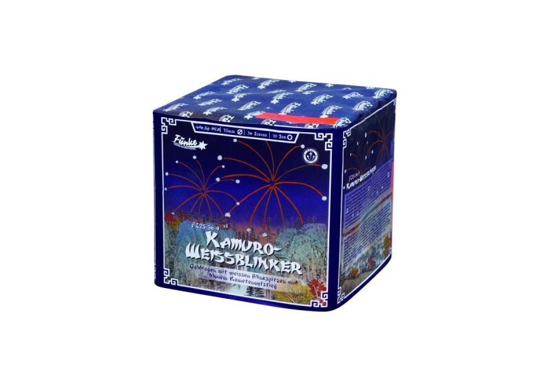 Jetzt Kamuro-Weissblinker 36-Schuss-Feuerwerk-Batterie ab 36.54€ bestellen