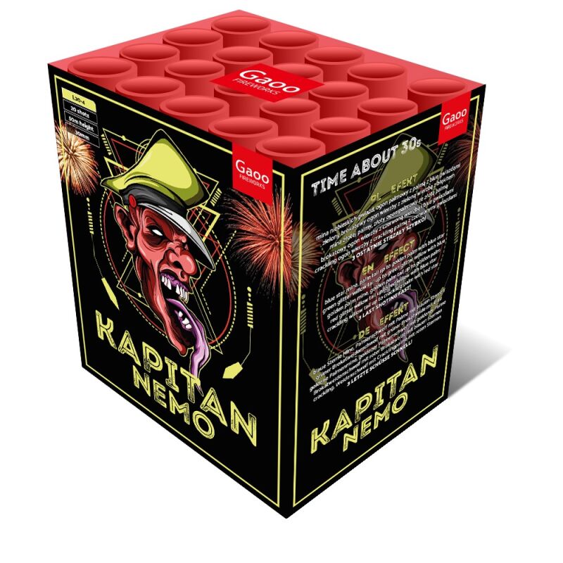 Jetzt Kapitan Nemo 20-Schuss-Feuerwerk-Batterie ab 39.94€ bestellen