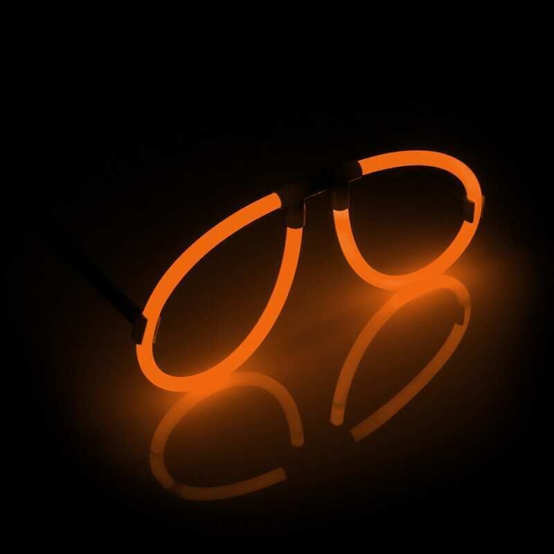 Jetzt Knicklicht Brille 1 Stk. Orange ab 0.99€ bestellen