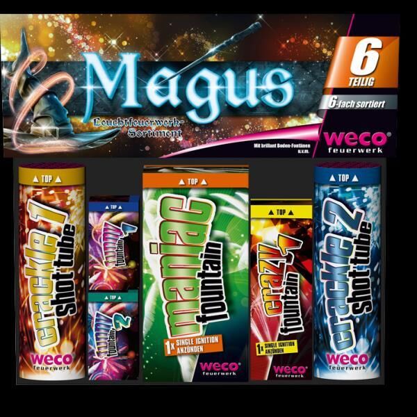 Jetzt Magus Leuchtfeuerwerk-Sortiment ab 8.99€ bestellen