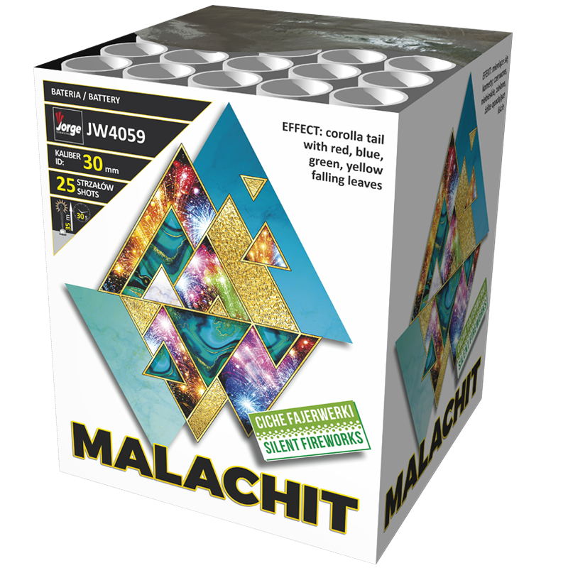 Jetzt Malachit 25-Schuss-Feuerwerk-Batterie ab 39.94€ bestellen