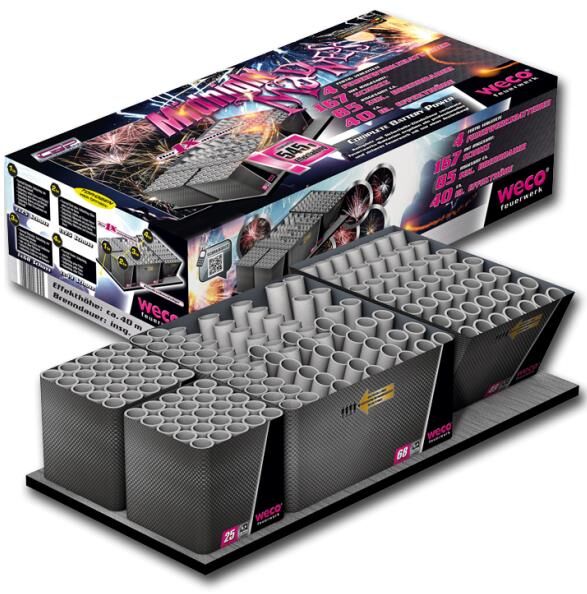 Jetzt Midnight Madness 167-Schuss-Feuerwerkverbund ab 78.19€ bestellen