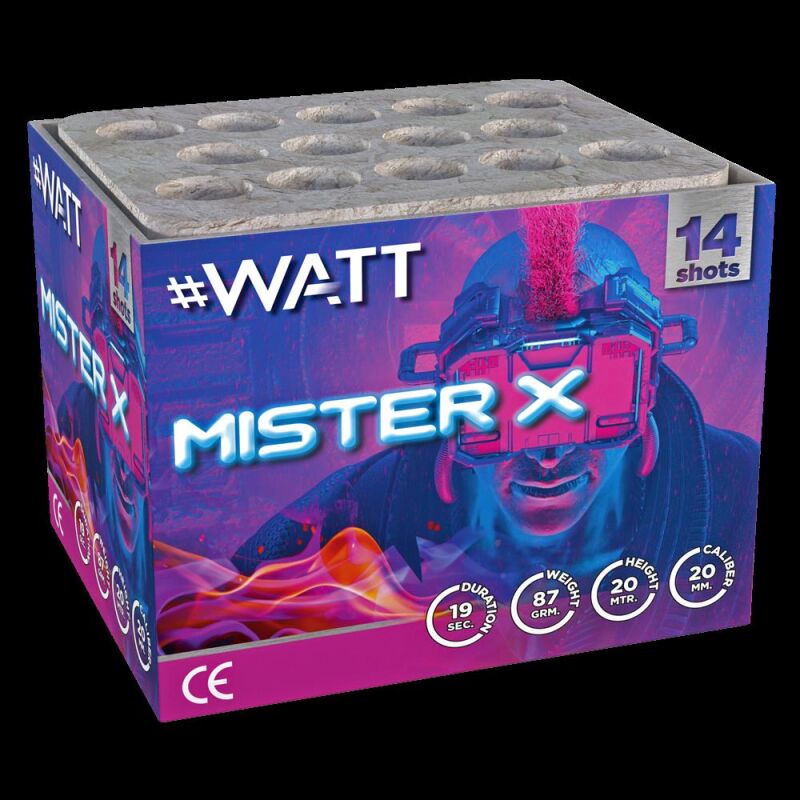 Jetzt Mister X 14-Schuss-Feuerwerk-Batterie ab 8.49€ bestellen