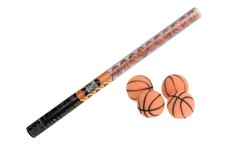 Jetzt NoBallArea 80cm Schaumstoff Basketbälle (transparent) ab 6.29€ bestellen