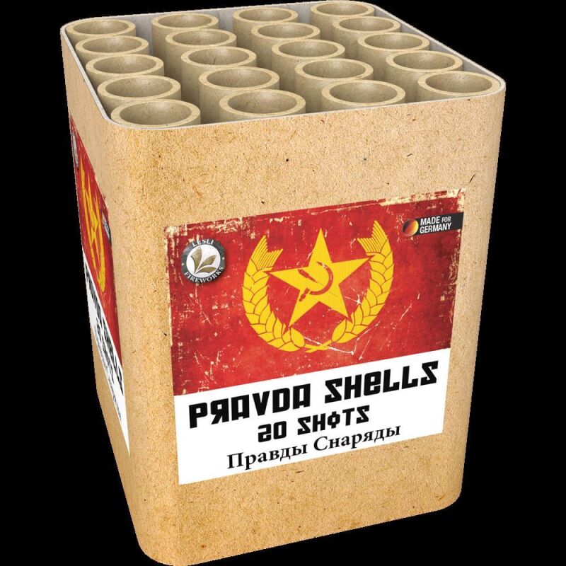 Jetzt Pravda Shells (2er VE) 20-Schuss-Feuerwerk-Batterien (Stahlkäfig) ab 63.74€ bestellen