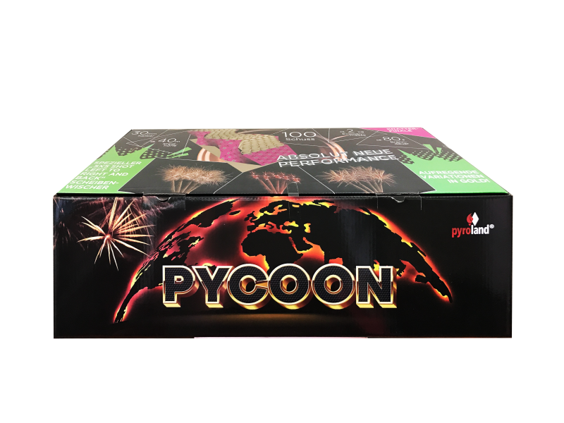 Jetzt Pycoon 100-Schuss-Feuerwerkverbund ab 169.99€ bestellen