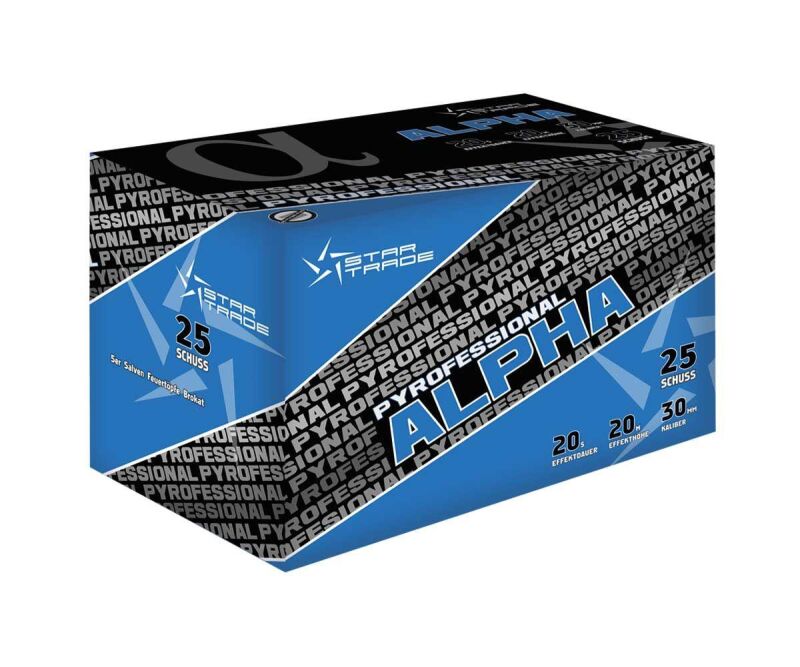 Jetzt Pyrofessional ALPHA 25-Schuss-Feuerwerk-Batterie ab 27.19€ bestellen