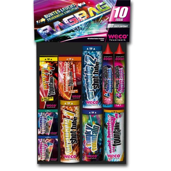 Jetzt Ragbag 10-teiliges-Leuchtfeuerwerk-Sortiment ab 10.19€ bestellen