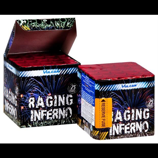 Jetzt Raging Inferno 25-Schuss-Feuerwerk-Batterie ab 12.33€ bestellen