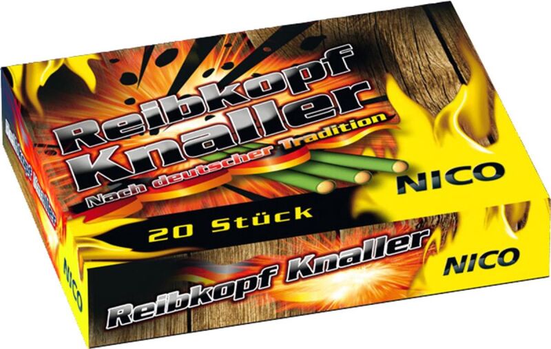 Jetzt Reibkopf Knaller, 20er-Schtl. ab 2.54€ bestellen