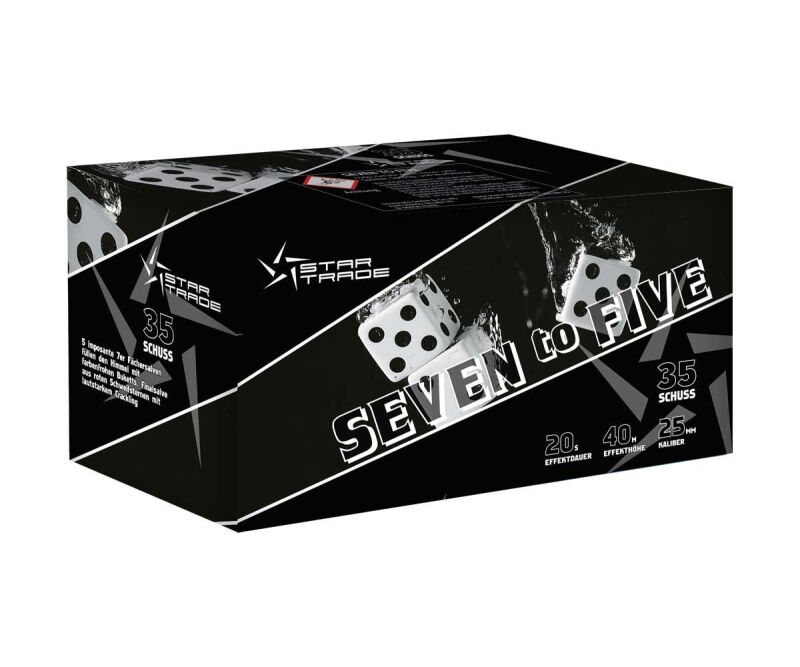 Jetzt Seven to Five 35-Schuss-Feuerwerk-Batterie ab 33.99€ bestellen