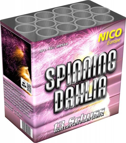 Jetzt Spinning Dahlia 13-Schuss-Feuerwerk-Batterie ab 19.54€ bestellen