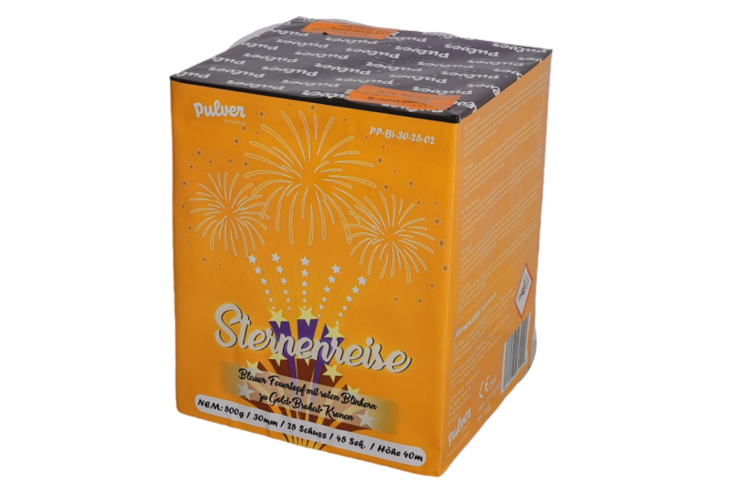 Jetzt Sternenreise 25-Schuss-Feuerwerk-Batterie ab 45.04€ bestellen