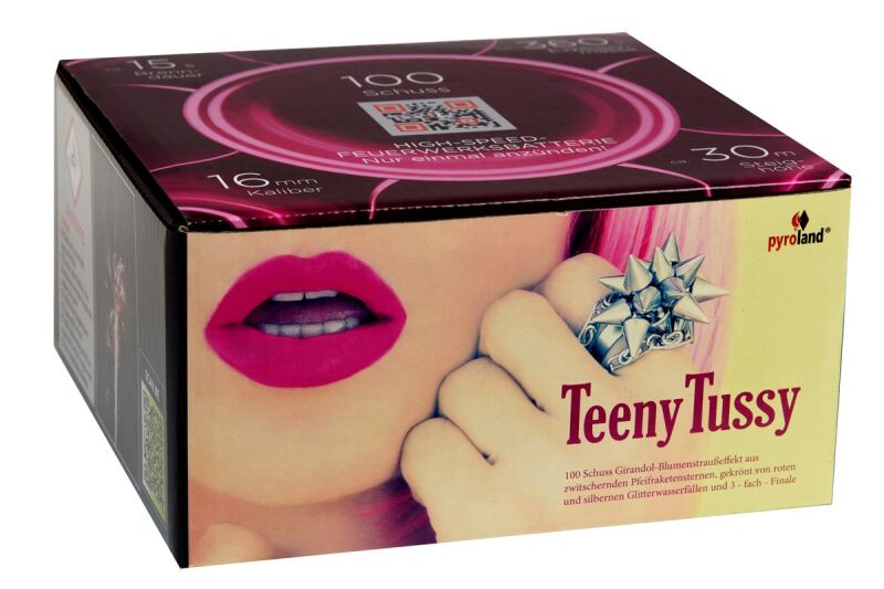 Jetzt Teenytussy 100-Schuss-Feuerwerk-Batterie ab 33.99€ bestellen