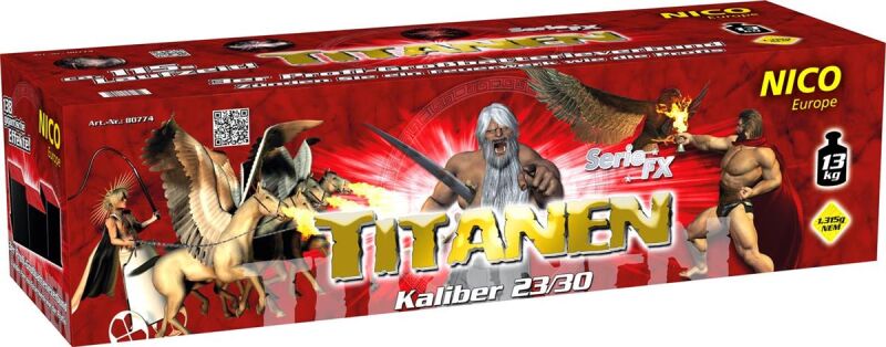 Jetzt Titanen 138-Schuss-Feuerwerkverbund ab 118.99€ bestellen