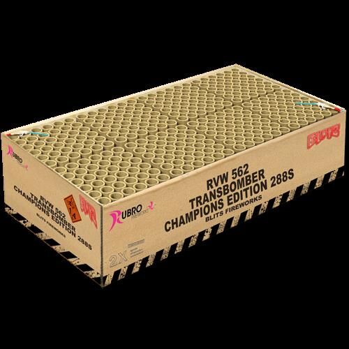 Jetzt Transbomber Champions Edition 288-Schuss-Feuerwerkverbund ab 165.74€ bestellen