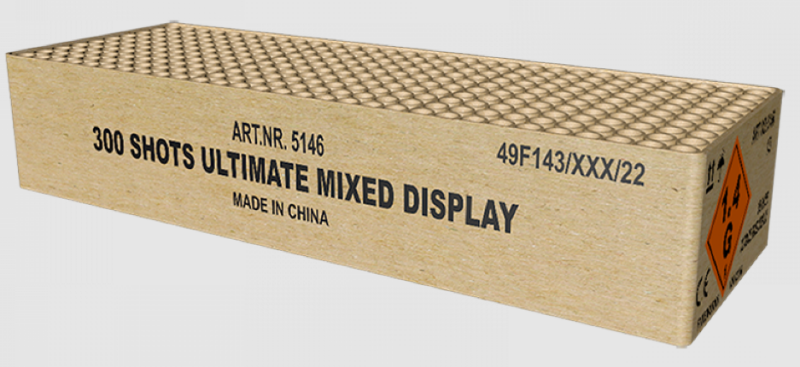 Jetzt Ultimate Mixed Display 300-Schuss-Feuerwerkverbund ab 195.49€ bestellen
