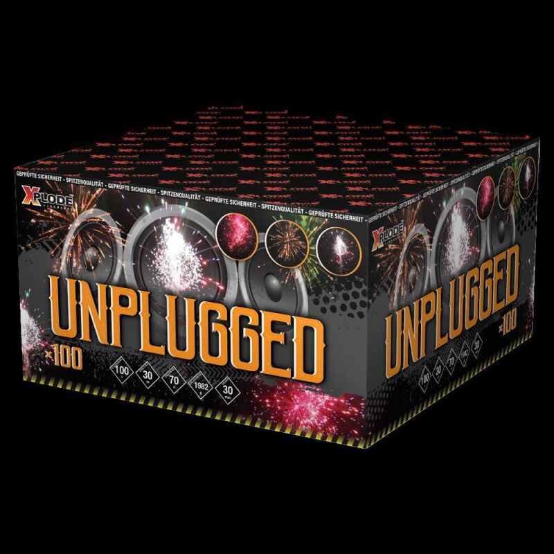 Jetzt Unplugged 100-Schuss-Feuerwerkverbund ab 93.49€ bestellen