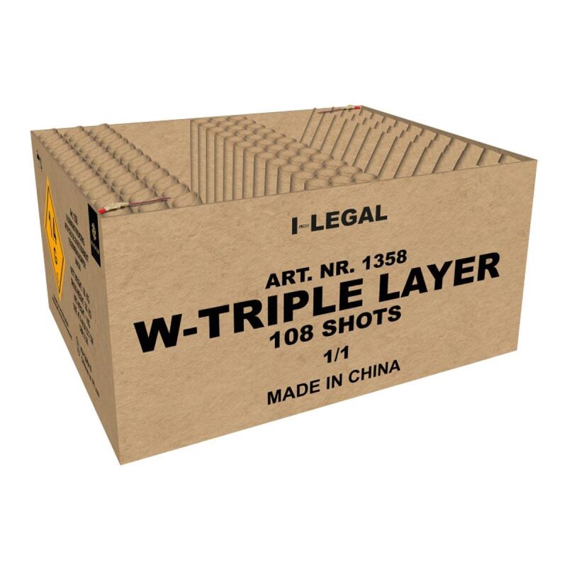 Jetzt W-Triple Layer 108-Schuss-Feuerwerkverbund (Stahlkäfig) ab 118.99€ bestellen