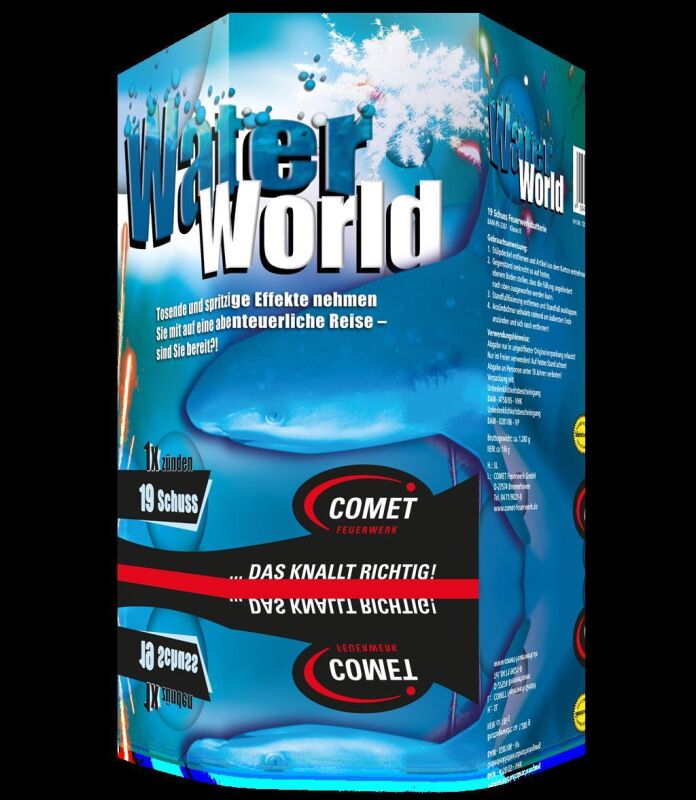 Jetzt Water World 19-Schuss-Feuerwerk-Batterie ab 8.49€ bestellen