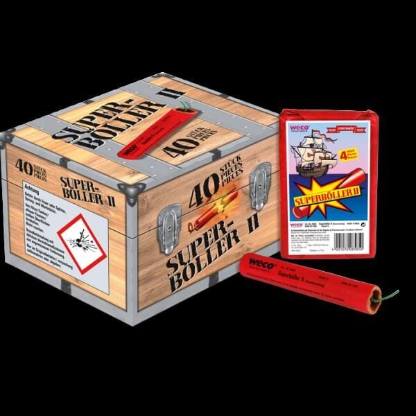 Jetzt Weco Super Böller II - 40 Stück ab 13.59€ bestellen