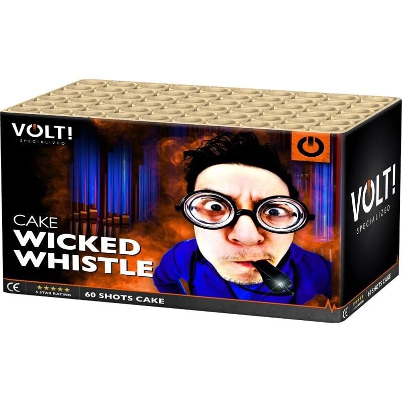 Jetzt Wicked Whistle 60-Schuss-Feuerwerk-Batterie ab 36.54€ bestellen
