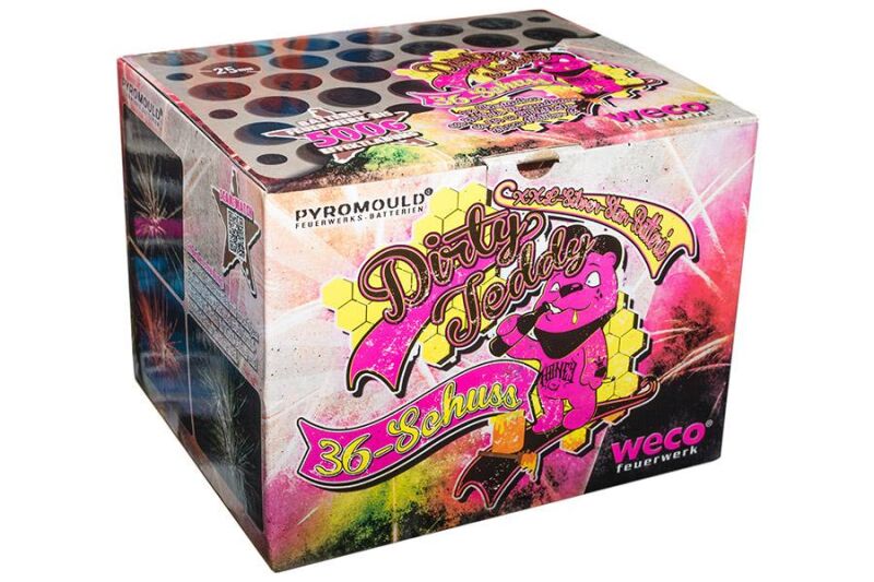 dirty-teddy-36-schuss-feuerwerkbatterie