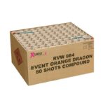 event-orange-dragon-80-schuss-feuerwerkverbund