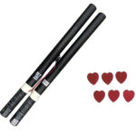 herzrasen-80-cm-elektrisch-black-label-metallicflitter-rot