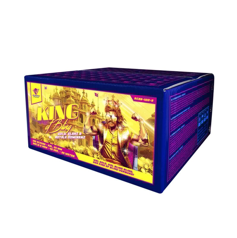 Jetzt King of Bling 100-Schuss-Feuerwerkverbund ab 89.99€ bestellen
