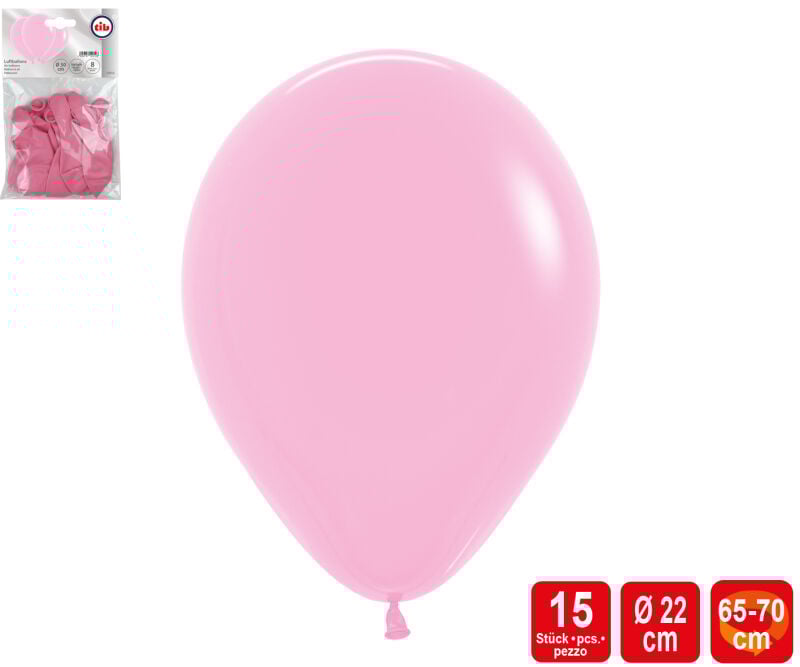 Jetzt Luftballons, rosa 15 Stk. ab 1.89€ bestellen