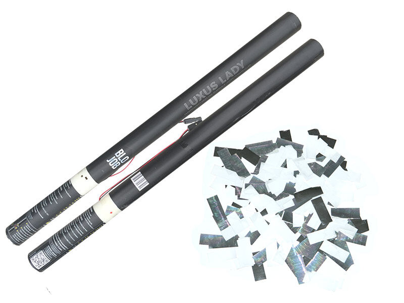 luxuslady-80cm-elektrisch-black-label-papierflitter-weiss-metallic-flitter-silber