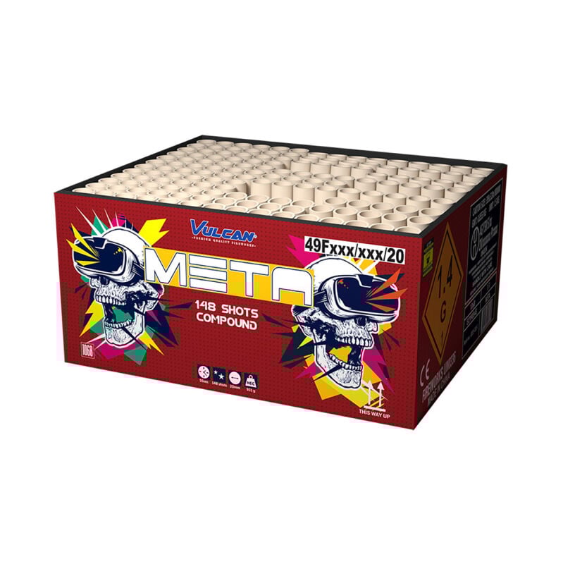 Jetzt Meta 148-Schuss-Feuerwerkverbund ab 89.24€ bestellen