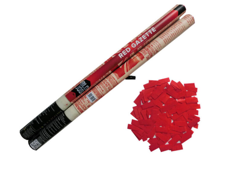 red-gazette-80cm-elektrisch-papierflitter-rot