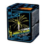 titanium-crossette-yellow-16-schuss-feuerwerksbatterie