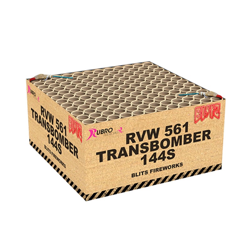 transbomber-compound-144-schuss-feuerwerkverbund-stahlkaefig