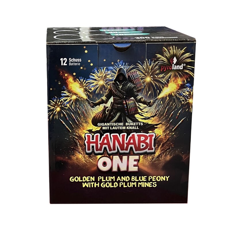 Jetzt Hanabi One 12-Schuss-Feuerwerk-Batterie ab 19.54€ bestellen