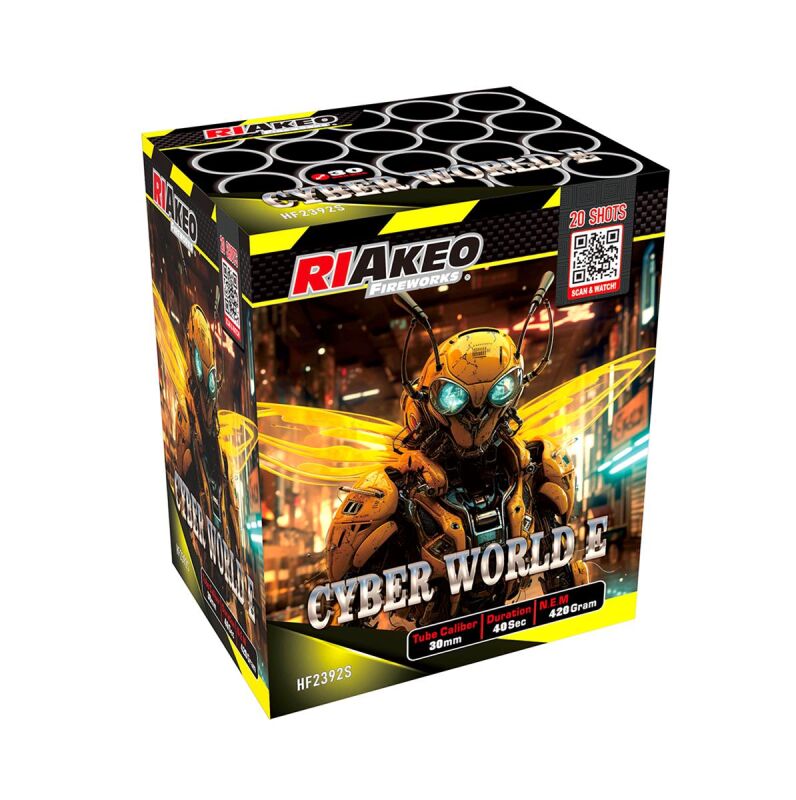 Jetzt Cyber World E 20-Schuss-Feuerwerk-Batterie ab 33.24€ bestellen
